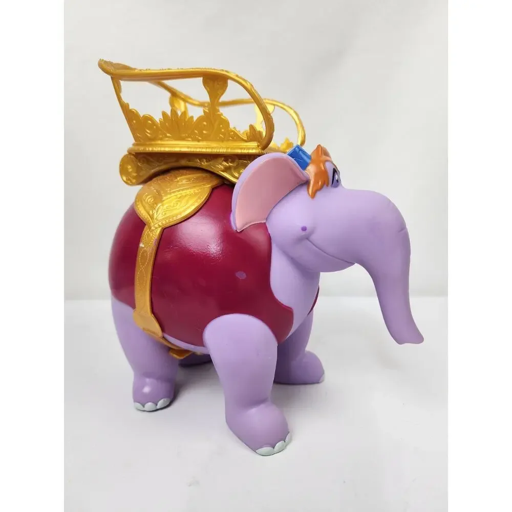 2018 Disney Jakks Aladdin Playset Genie Abu Lamp Purple Elephant W Saddle 8